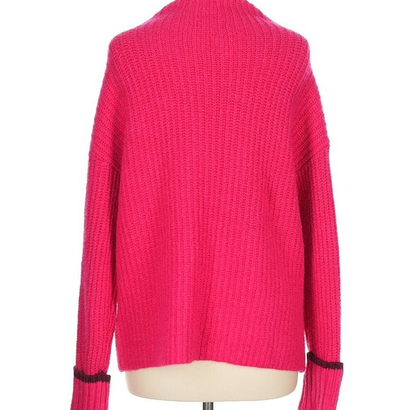 Maeve by Anthropologie Mock-Neck Color-Tipped Sweater Size M EUC - Picture 6 of 11